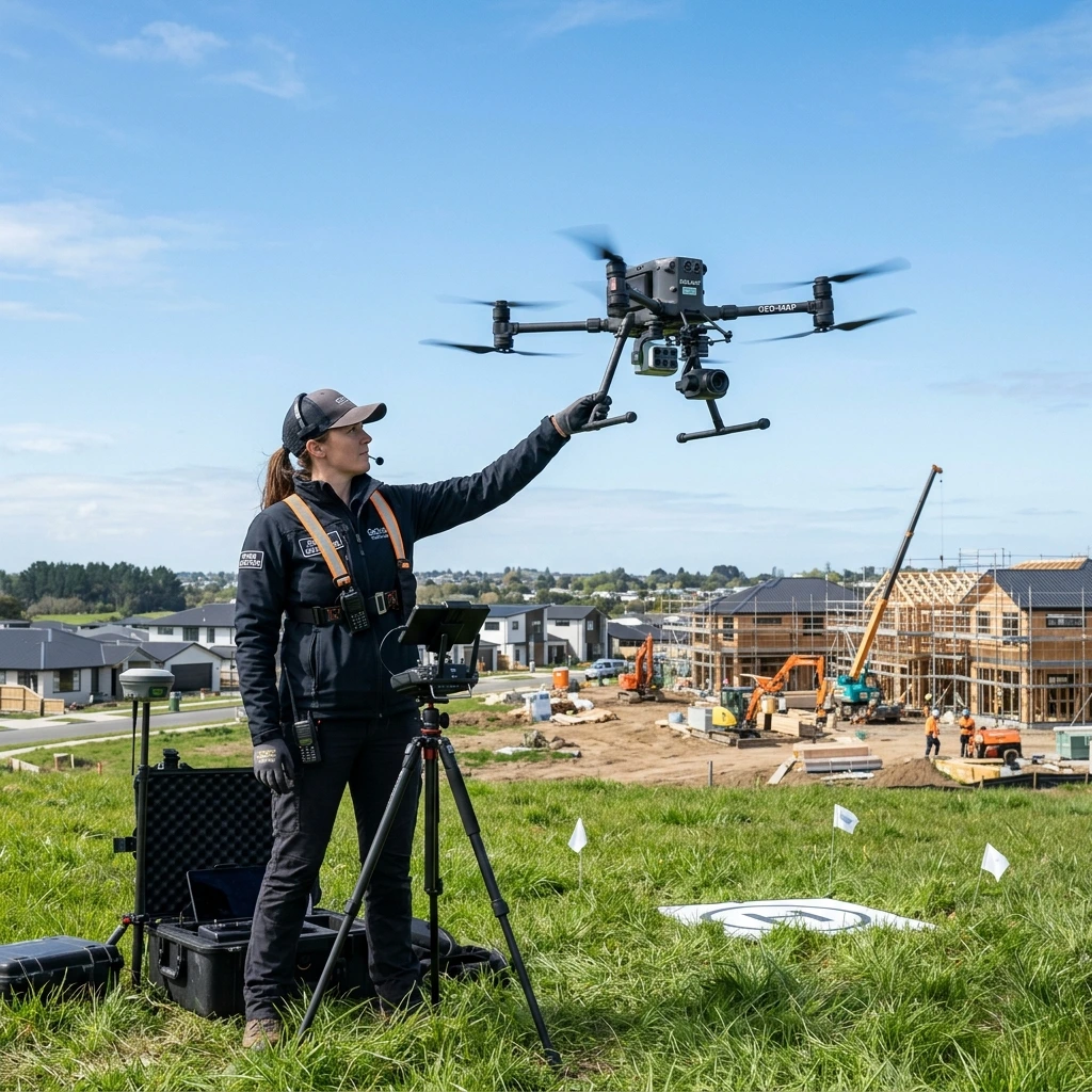 Campo e drone